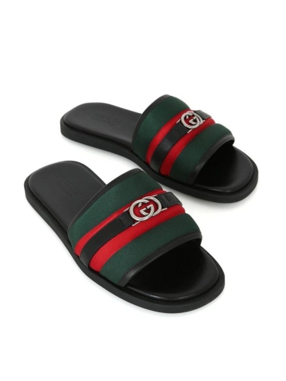Gucci Interlocking G Slide Sandals Men's Size UK 9